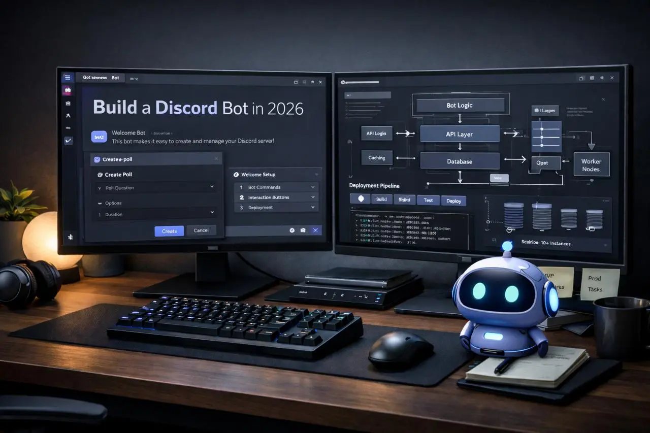Quanto è facile creare un bot Discord nel 2026? Una guida pratica che si può davvero replicare