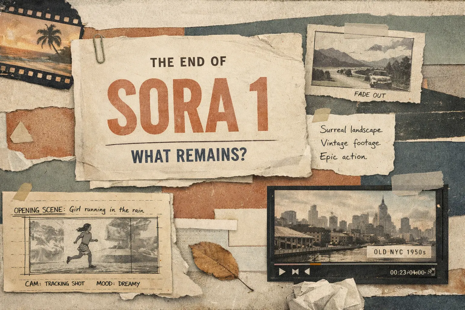 Sora 1 Ends. What Did It Leave Behind?