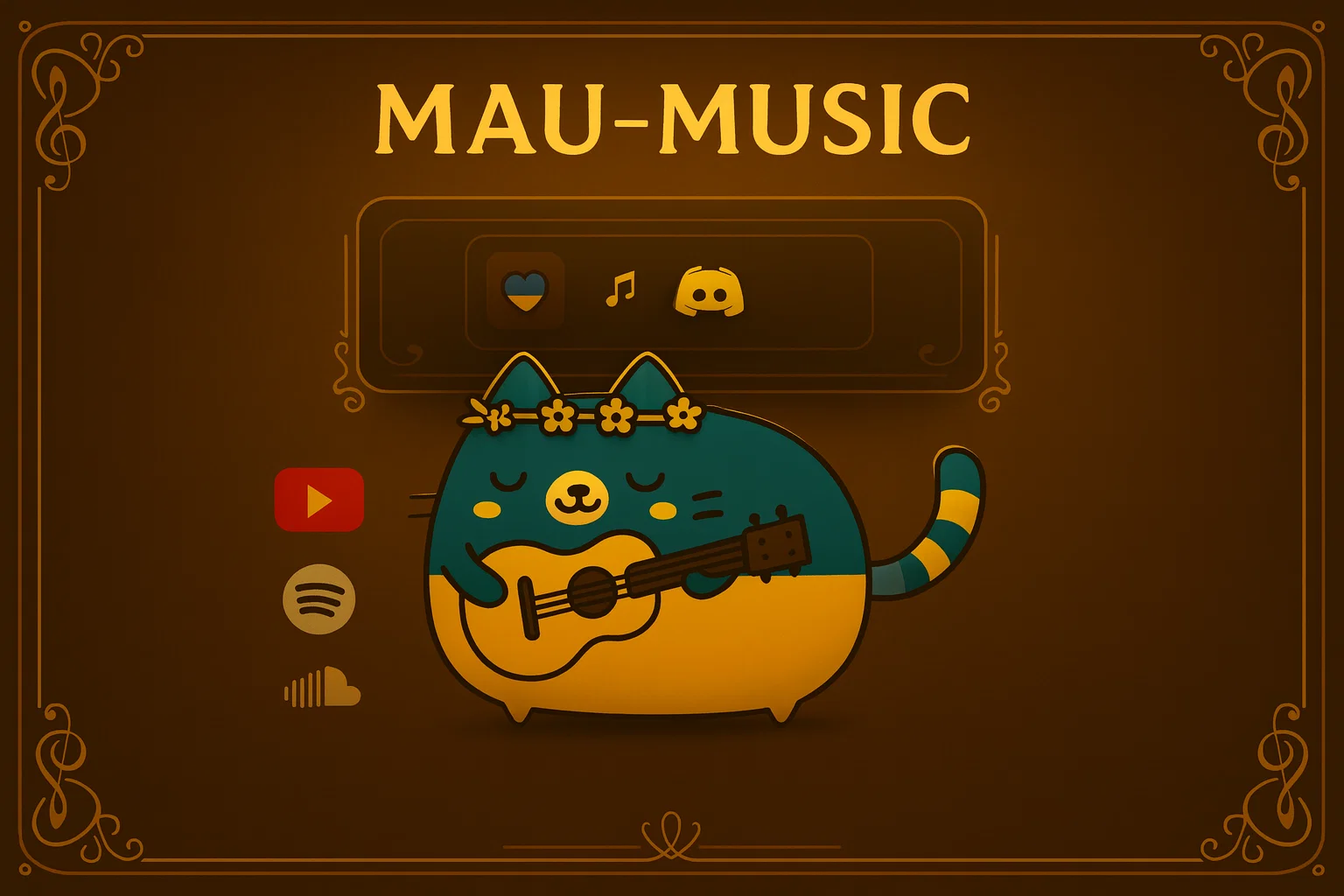 Screenshot of MAU-MUSIC - Discord music bot, Discord bot